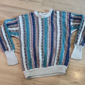 Vintage-90s-Cotton Traders COOGI style Crewneck Sweater-L-Streetwear